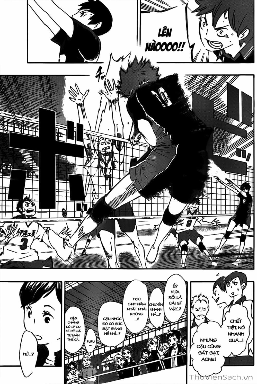 Truyện Tranh Vua Bóng Chuyền Haikyuu trang 6