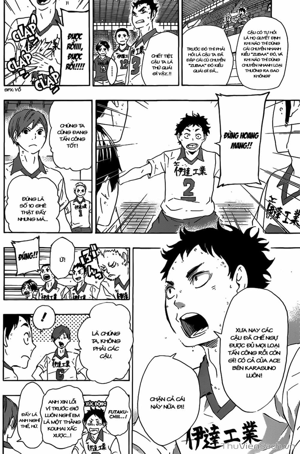 Truyện Tranh Vua Bóng Chuyền Haikyuu trang 6