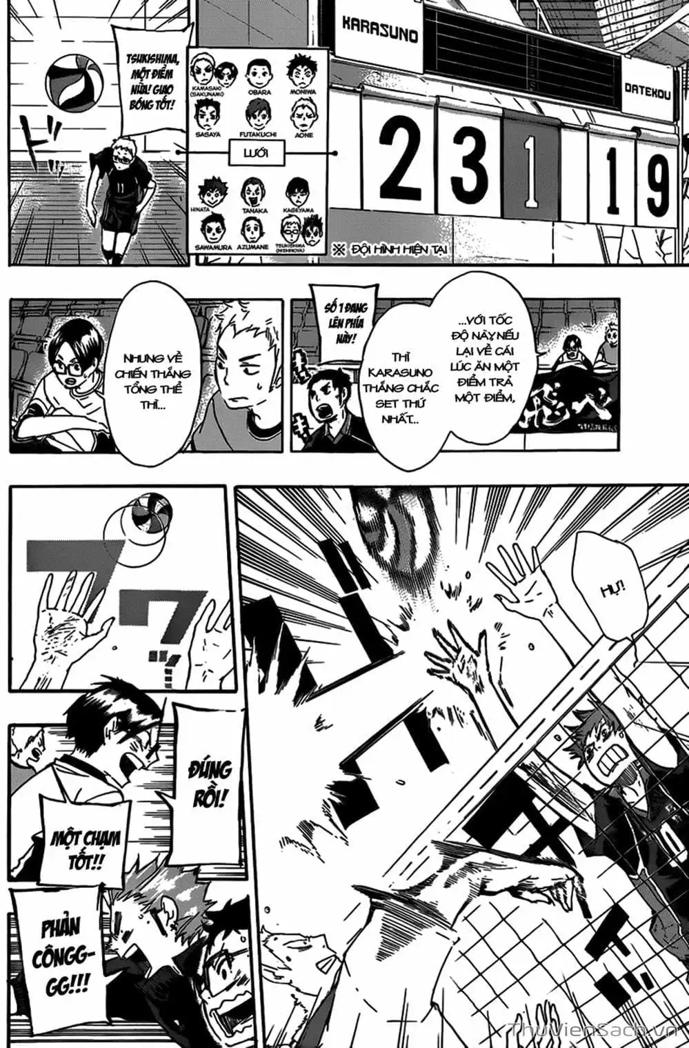 Truyện Tranh Vua Bóng Chuyền Haikyuu trang 6
