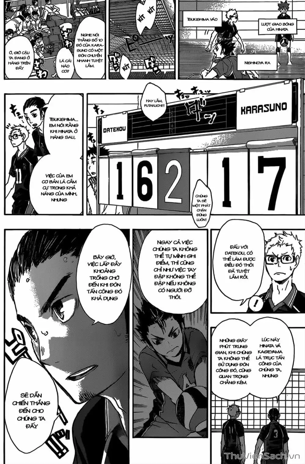 Truyện Tranh Vua Bóng Chuyền Haikyuu trang 6