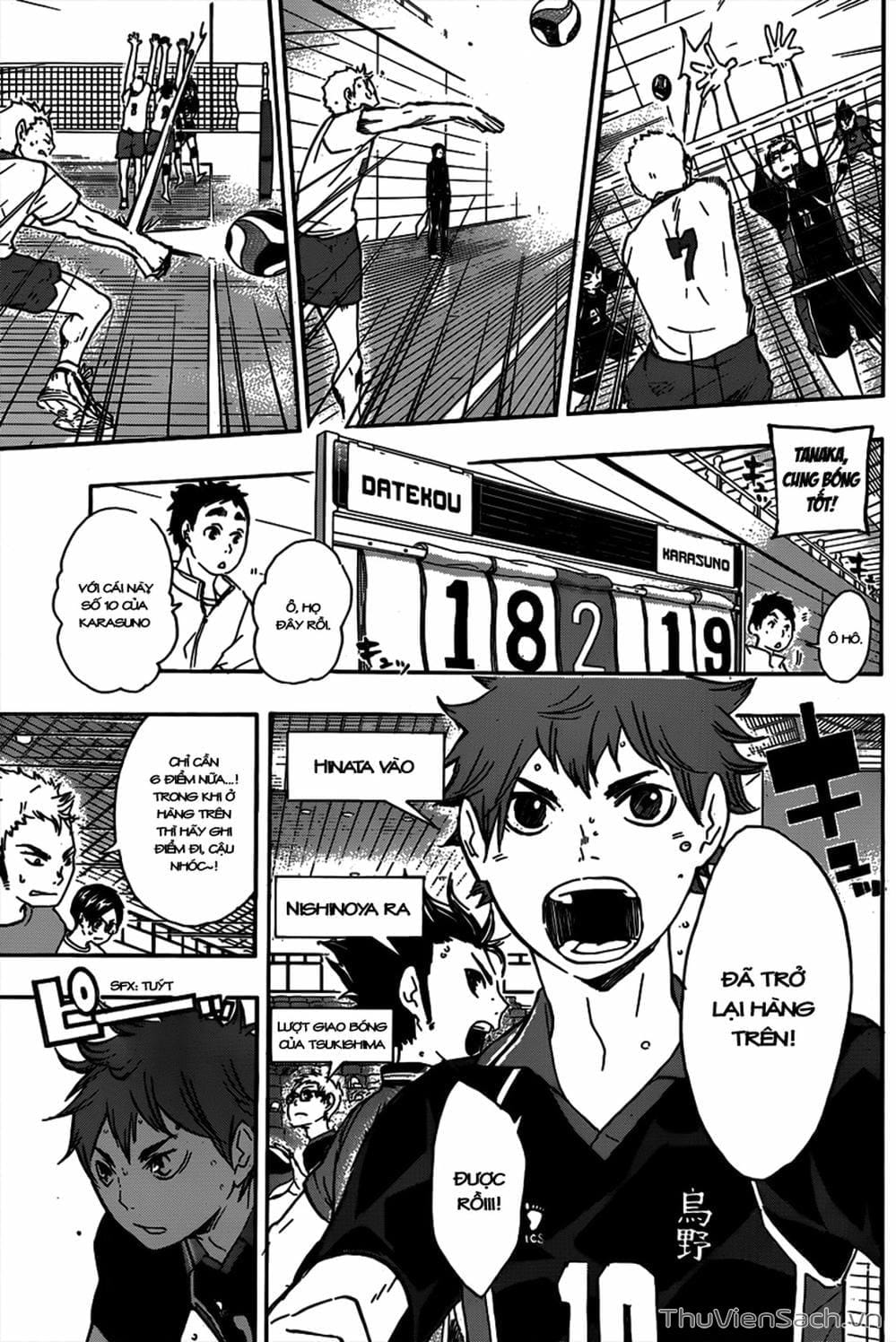 Truyện Tranh Vua Bóng Chuyền Haikyuu trang 6