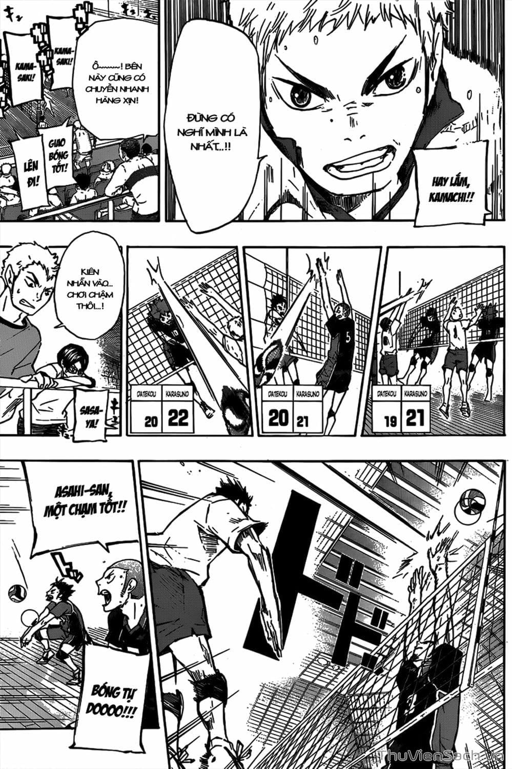 Truyện Tranh Vua Bóng Chuyền Haikyuu trang 6