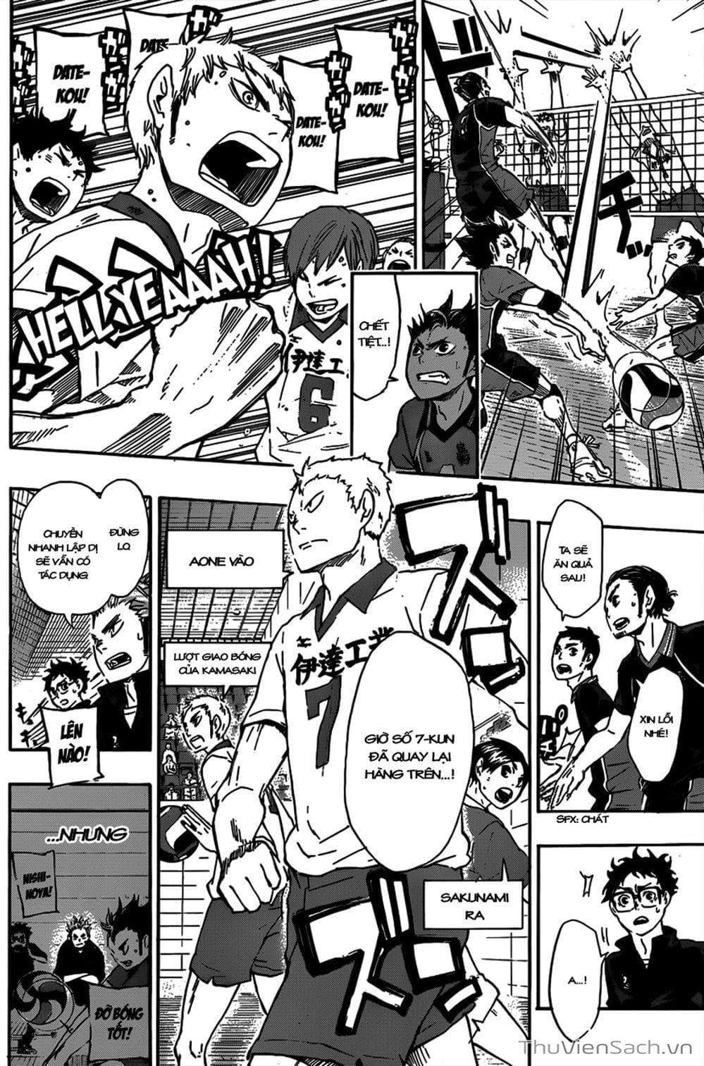 Truyện Tranh Vua Bóng Chuyền Haikyuu trang 6