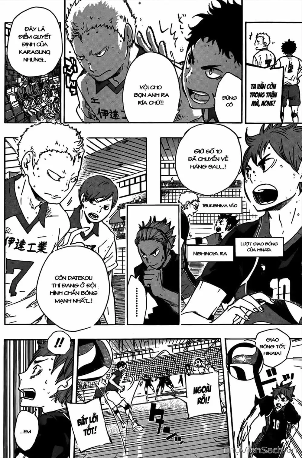 Truyện Tranh Vua Bóng Chuyền Haikyuu trang 6