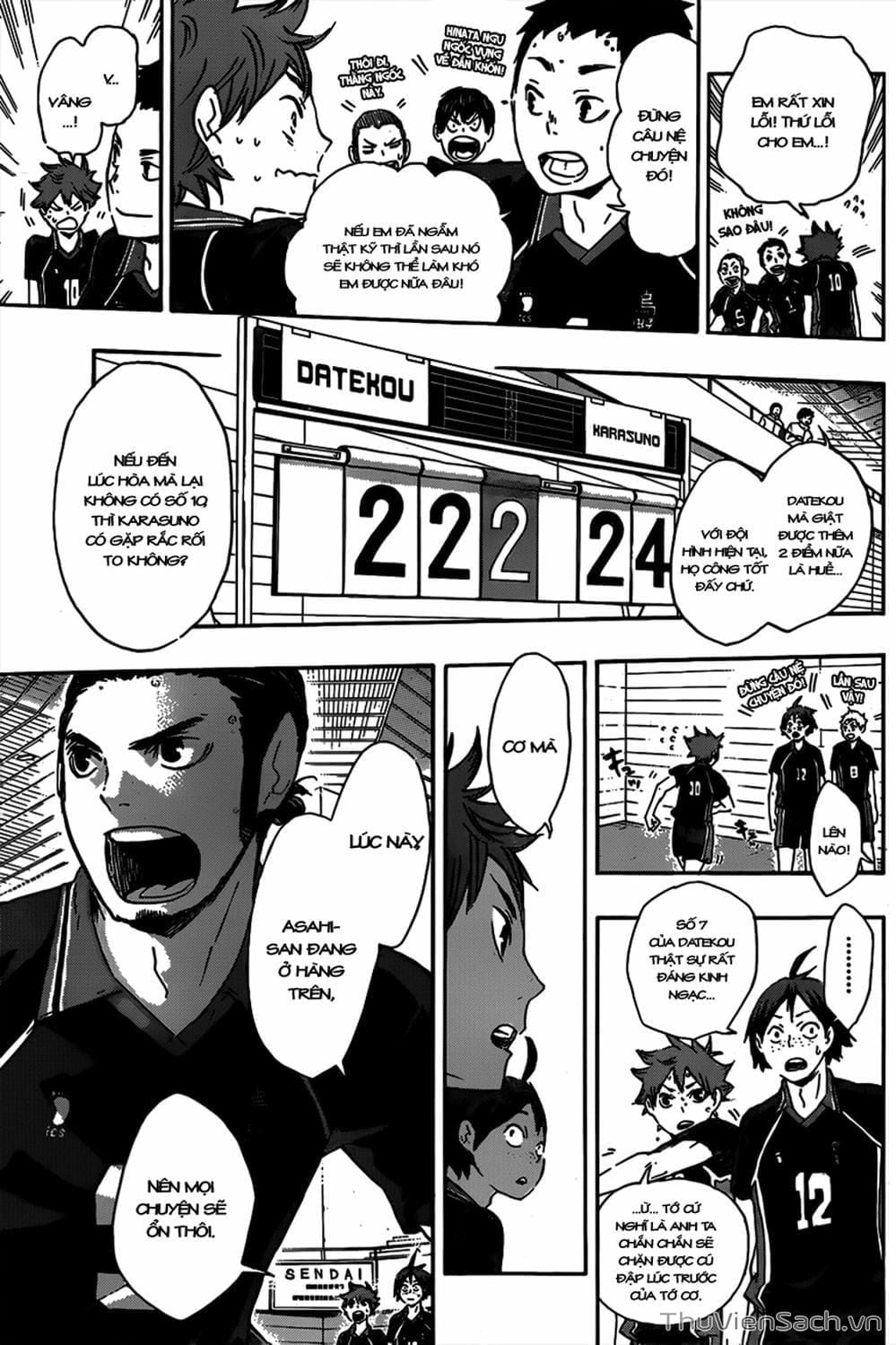 Truyện Tranh Vua Bóng Chuyền Haikyuu trang 6