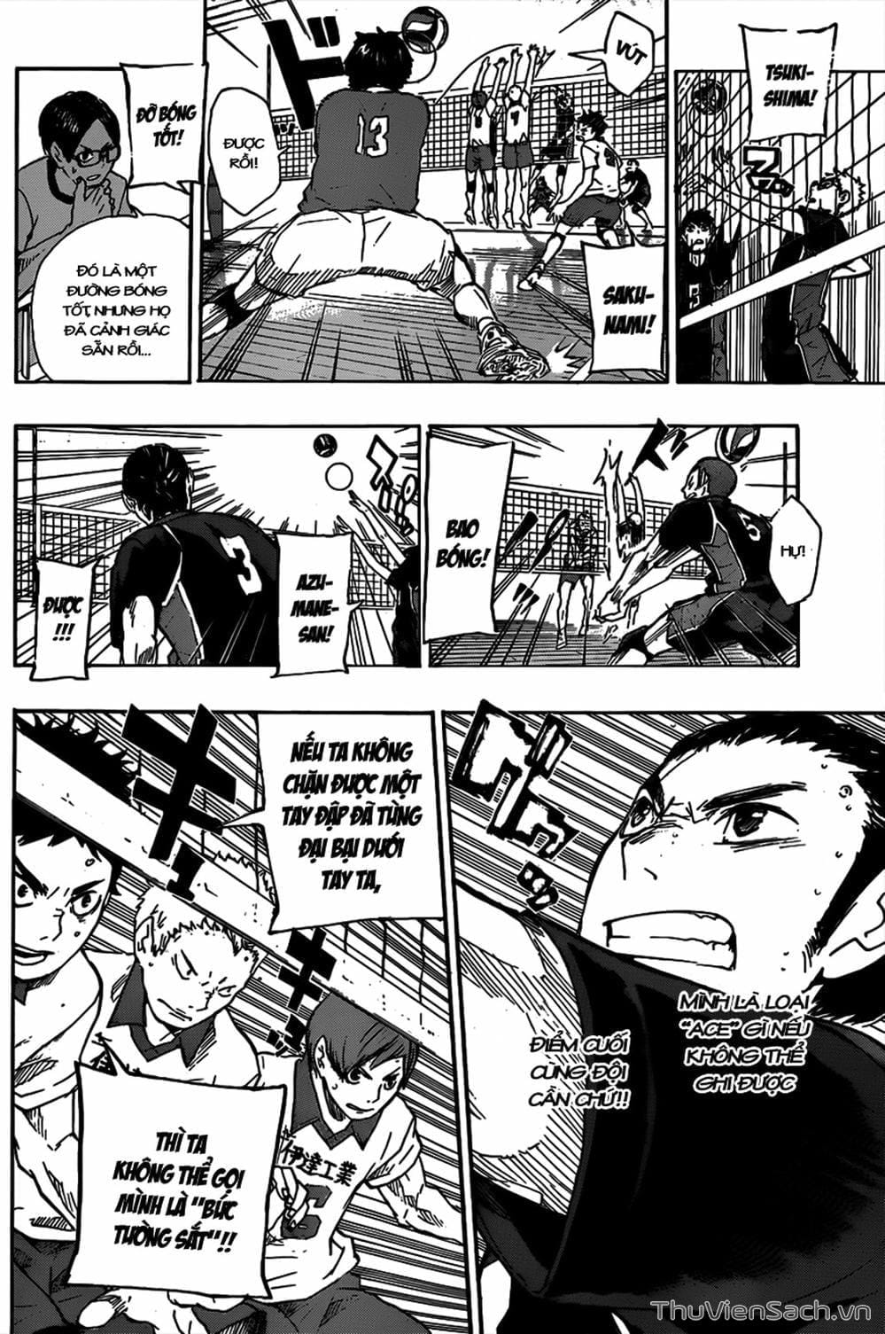Truyện Tranh Vua Bóng Chuyền Haikyuu trang 6