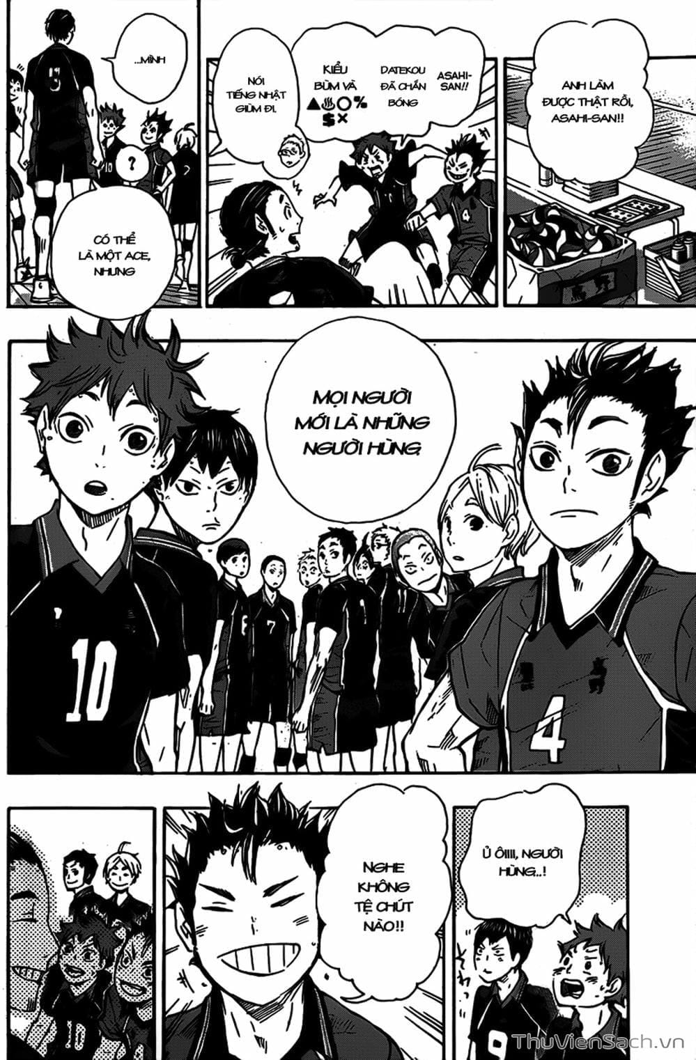 Truyện Tranh Vua Bóng Chuyền Haikyuu trang 6