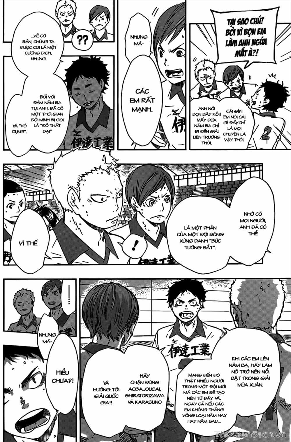 Truyện Tranh Vua Bóng Chuyền Haikyuu trang 6