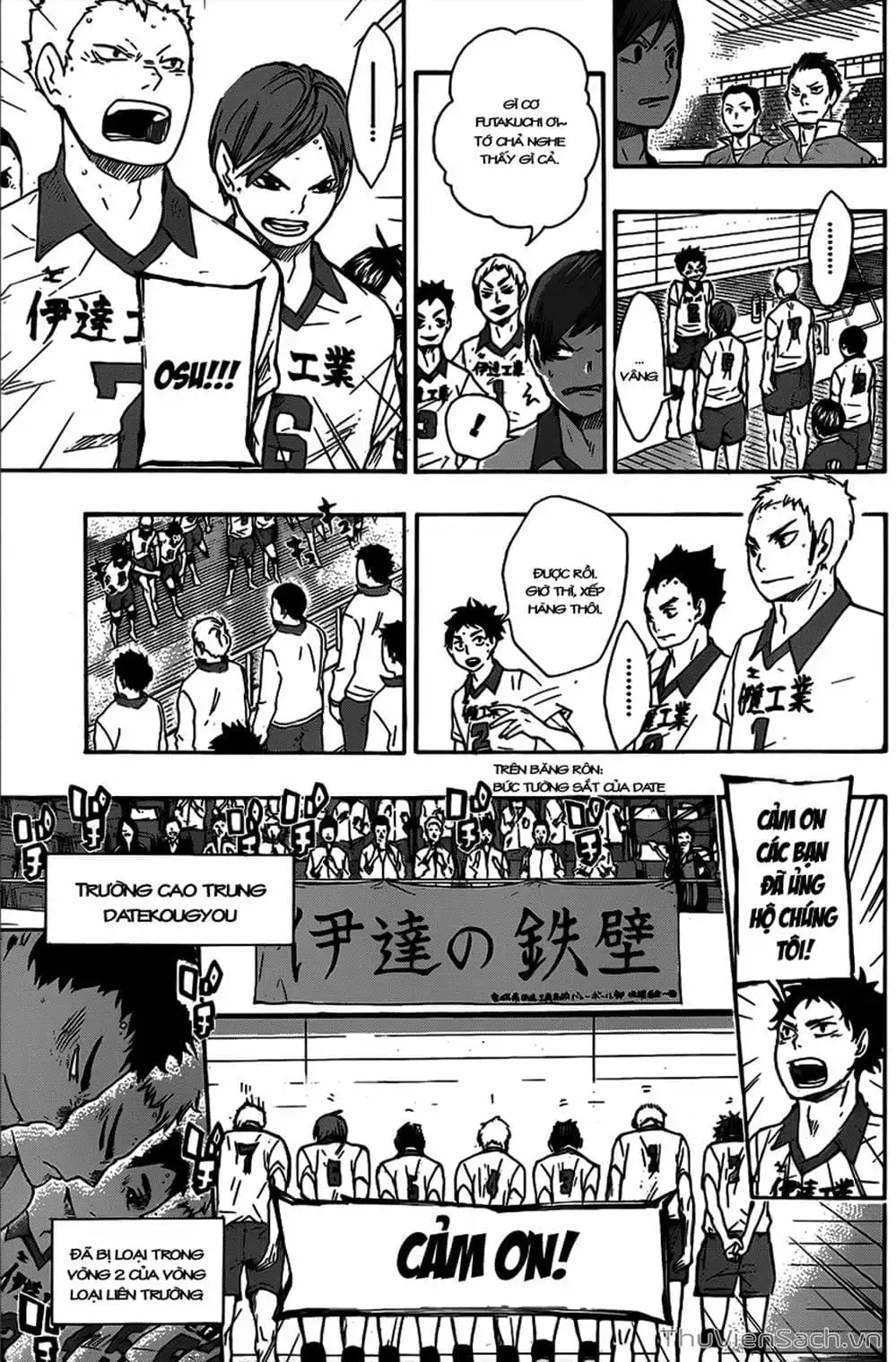 Truyện Tranh Vua Bóng Chuyền Haikyuu trang 6