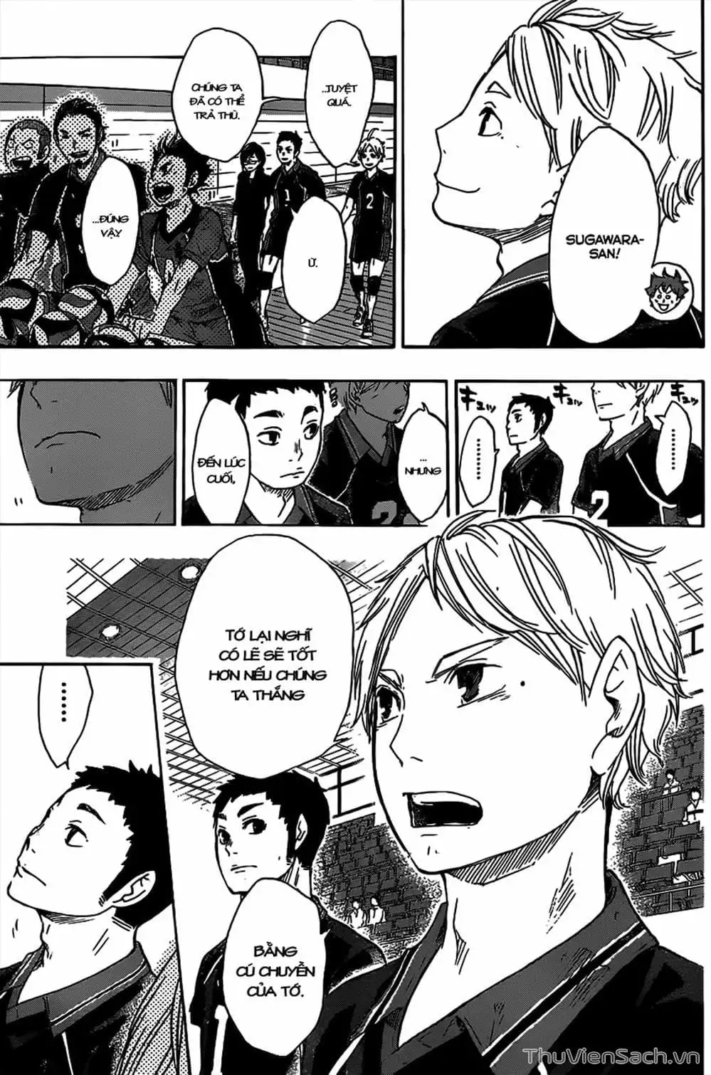 Truyện Tranh Vua Bóng Chuyền Haikyuu trang 6