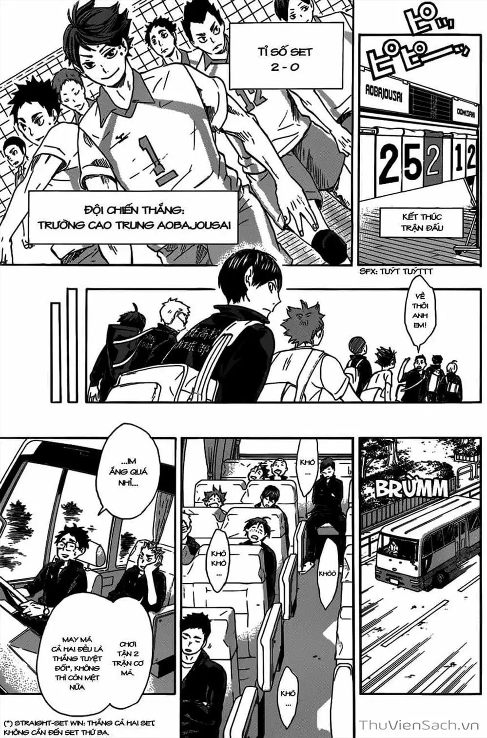 Truyện Tranh Vua Bóng Chuyền Haikyuu trang 6