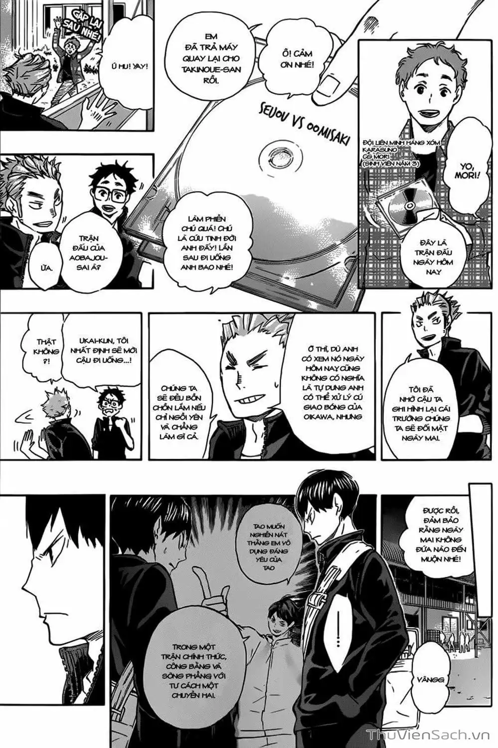 Truyện Tranh Vua Bóng Chuyền Haikyuu trang 6