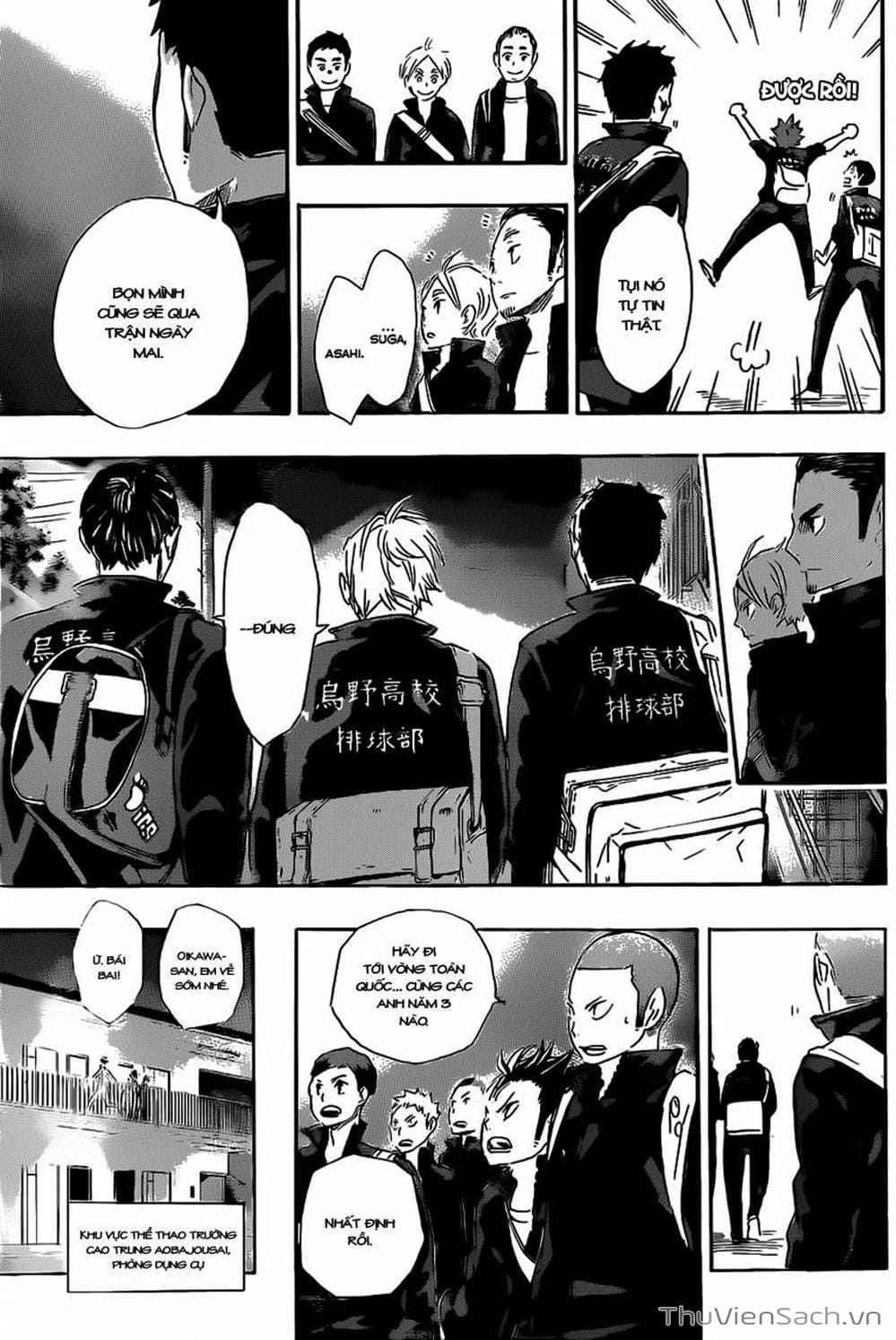 Truyện Tranh Vua Bóng Chuyền Haikyuu trang 6