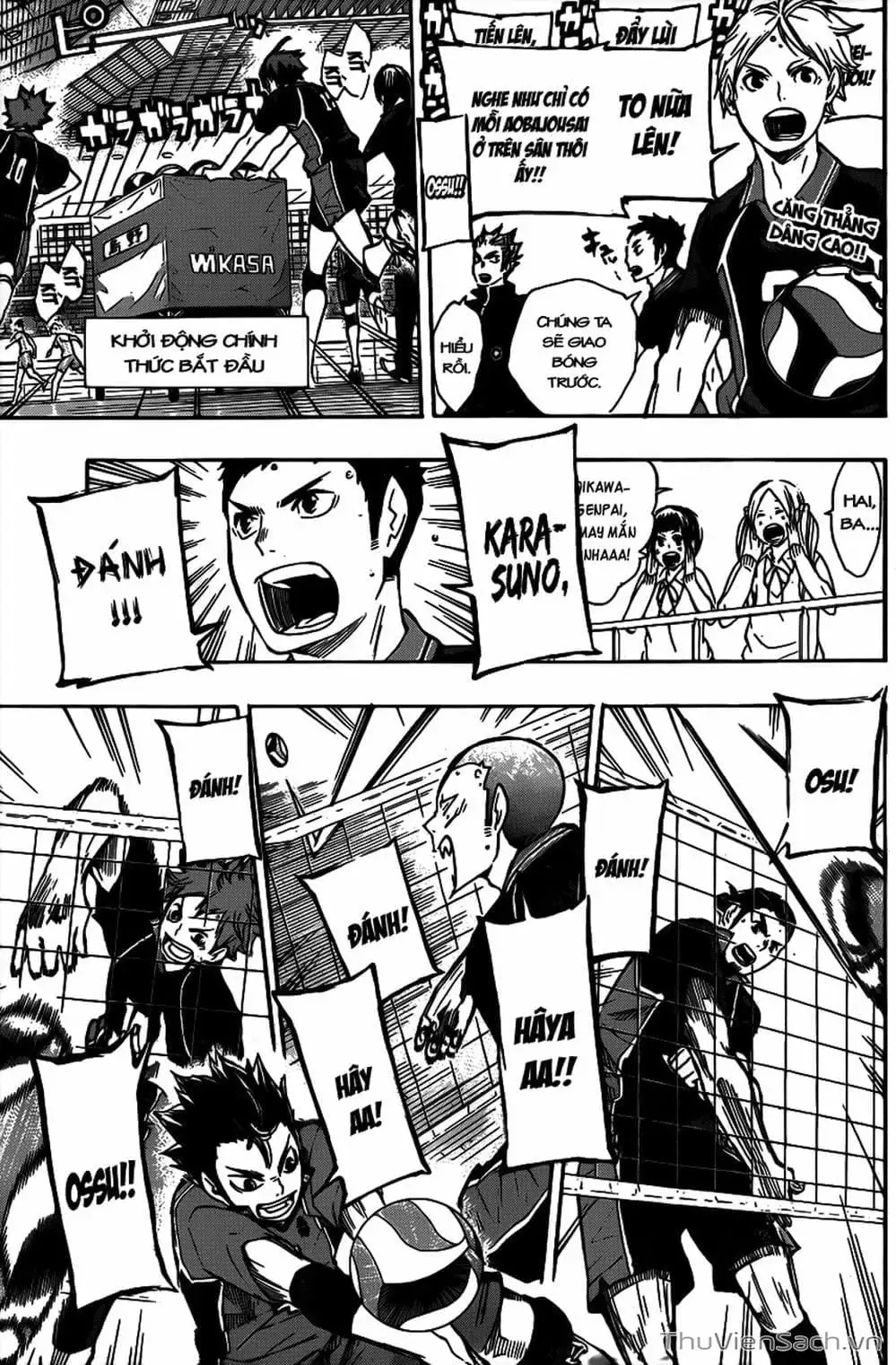 Truyện Tranh Vua Bóng Chuyền Haikyuu trang 6