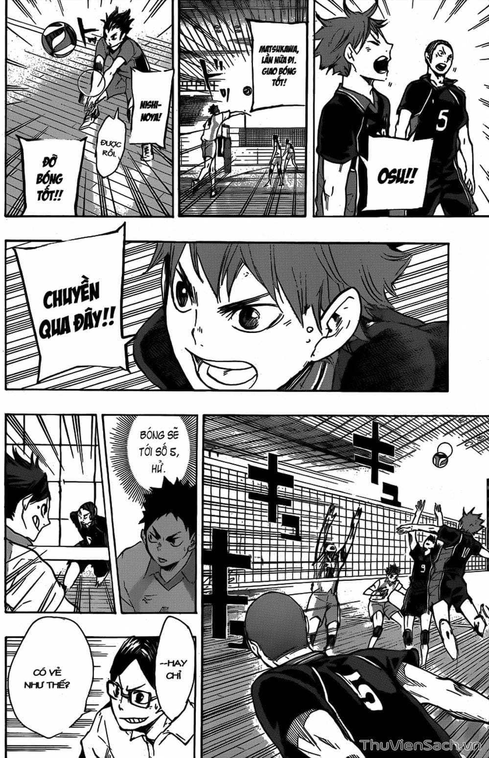Truyện Tranh Vua Bóng Chuyền Haikyuu trang 6