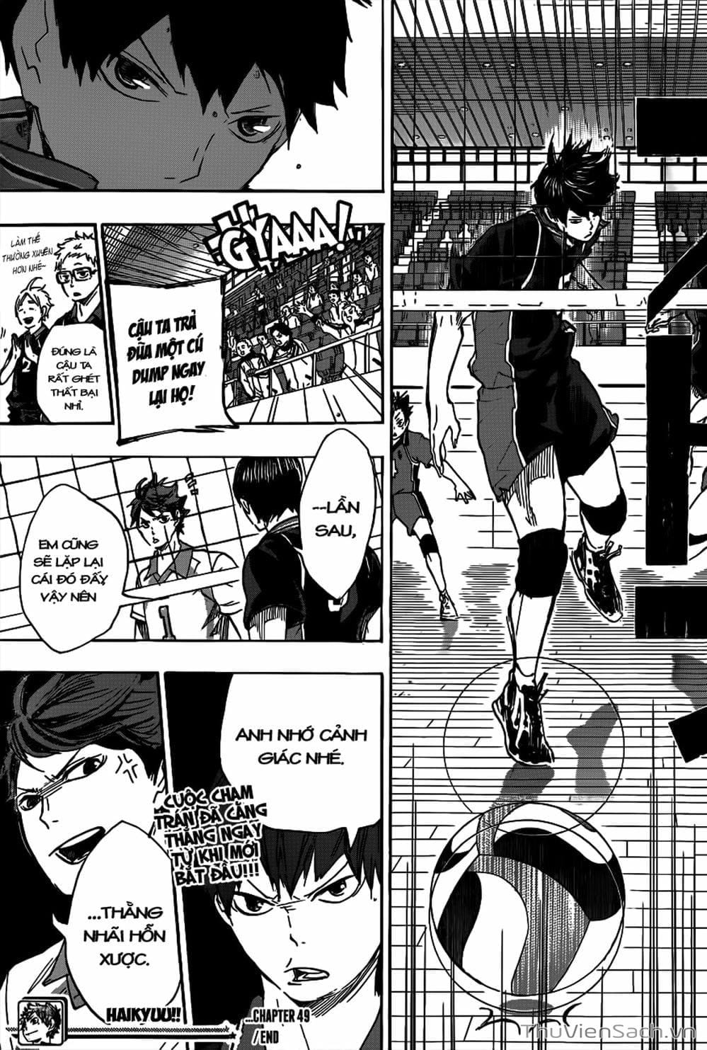 Truyện Tranh Vua Bóng Chuyền Haikyuu trang 6
