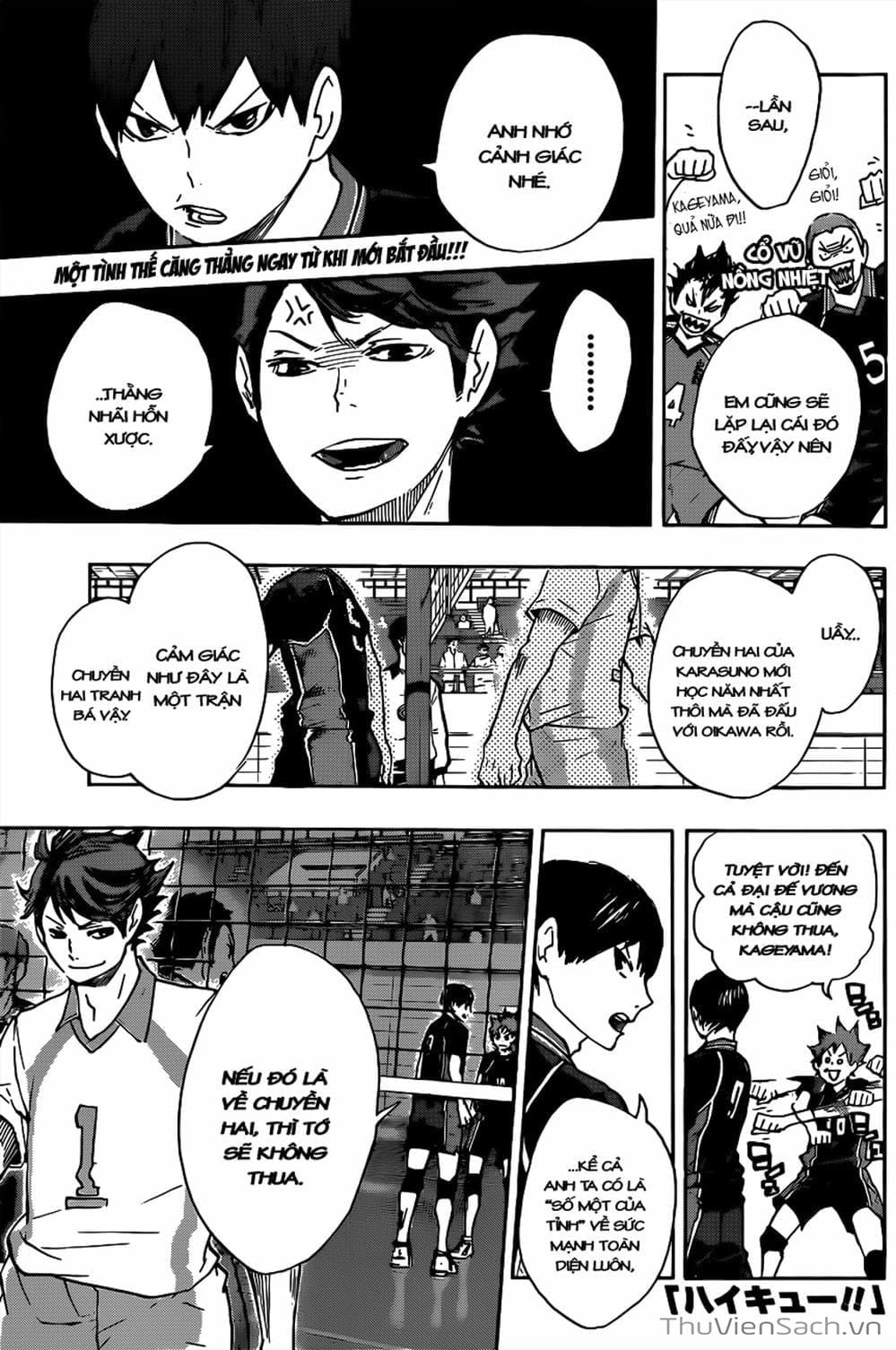 Truyện Tranh Vua Bóng Chuyền Haikyuu trang 6