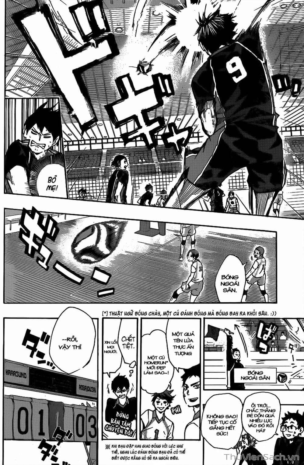 Truyện Tranh Vua Bóng Chuyền Haikyuu trang 6