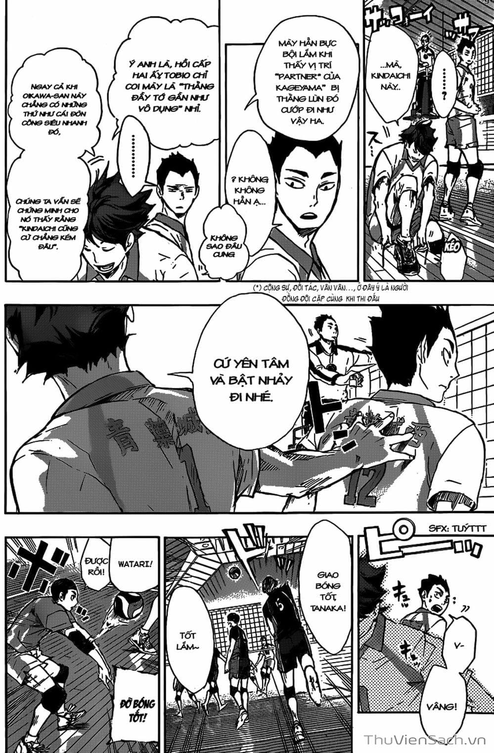 Truyện Tranh Vua Bóng Chuyền Haikyuu trang 6