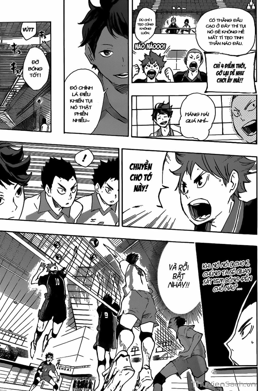 Truyện Tranh Vua Bóng Chuyền Haikyuu trang 6