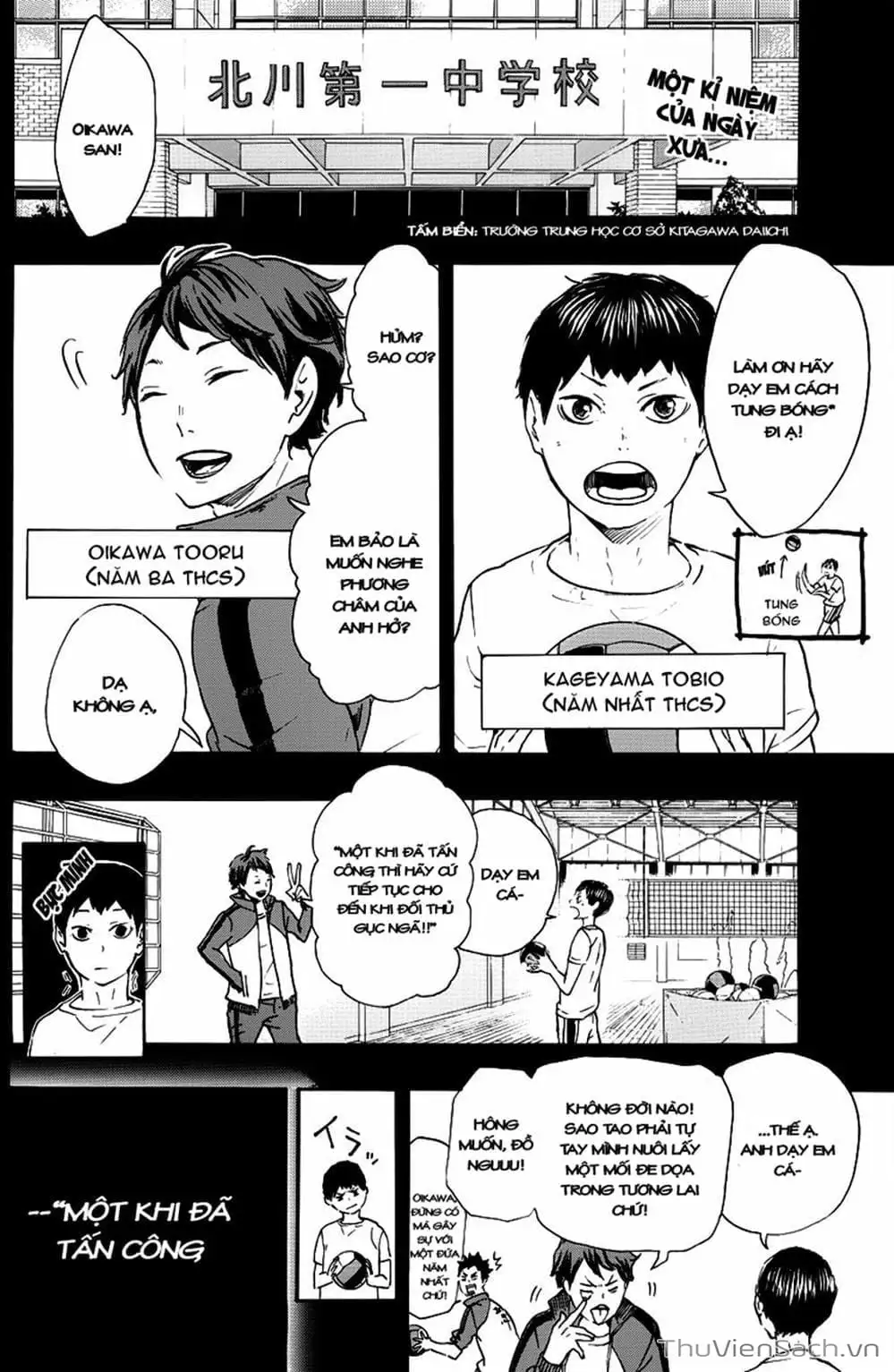 Truyện Tranh Vua Bóng Chuyền Haikyuu trang 6