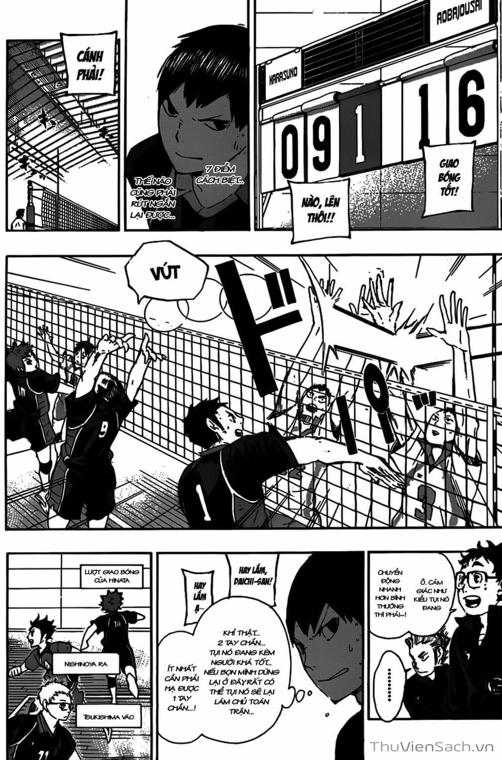 Truyện Tranh Vua Bóng Chuyền Haikyuu trang 6