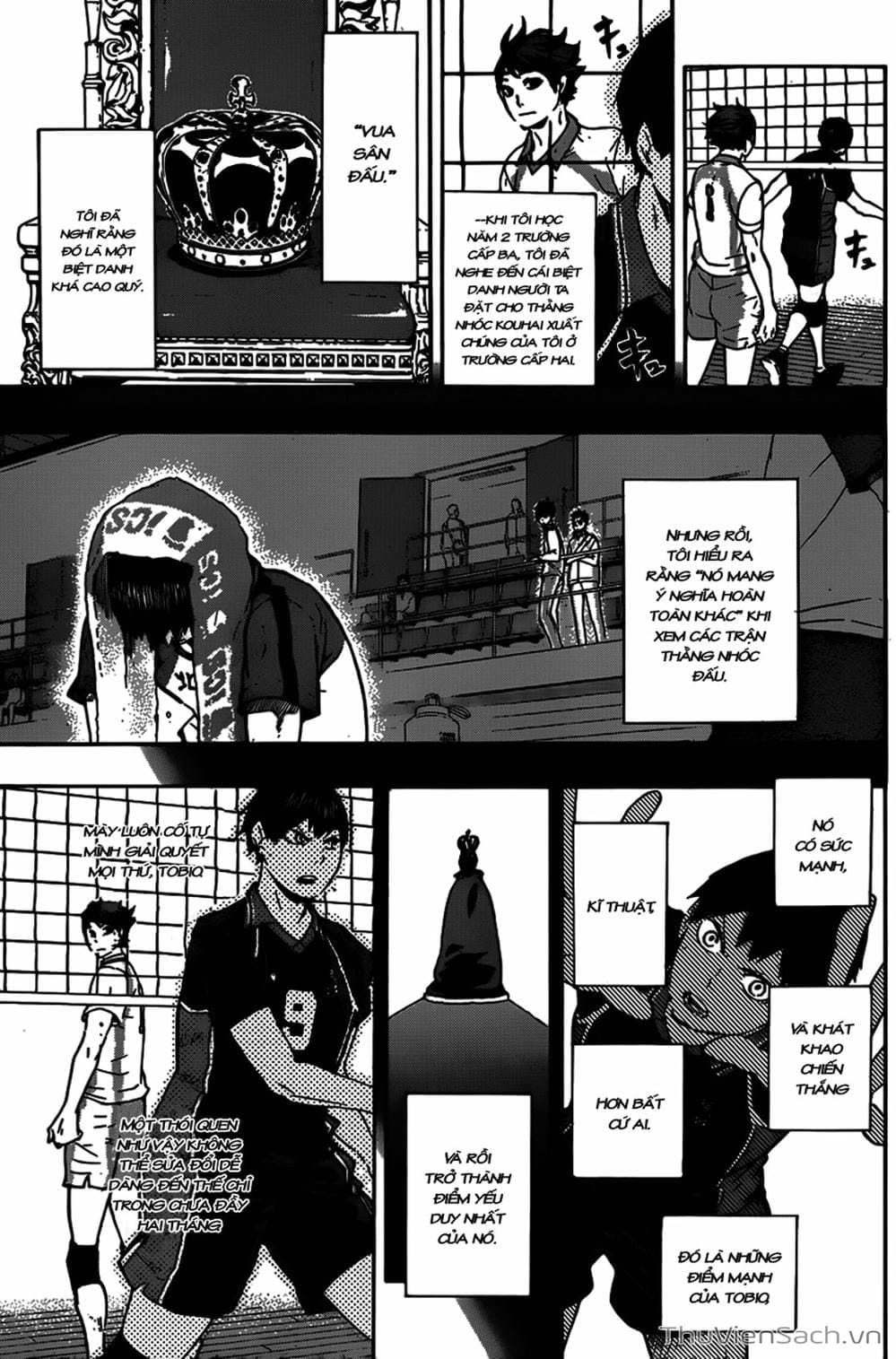 Truyện Tranh Vua Bóng Chuyền Haikyuu trang 6