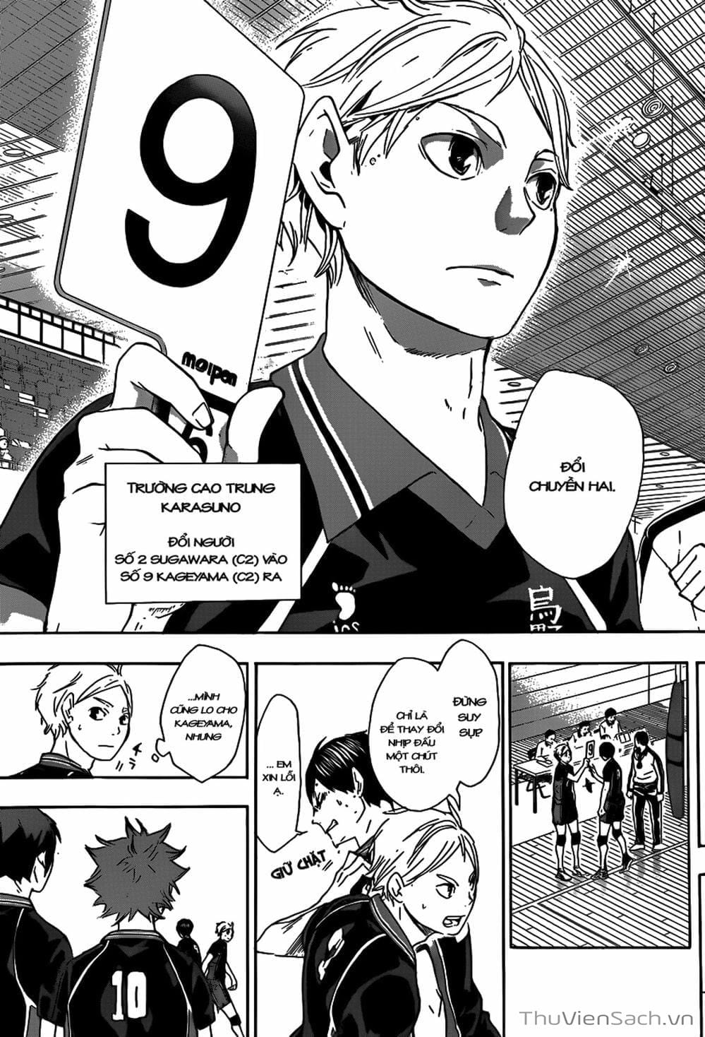 Truyện Tranh Vua Bóng Chuyền Haikyuu trang 6