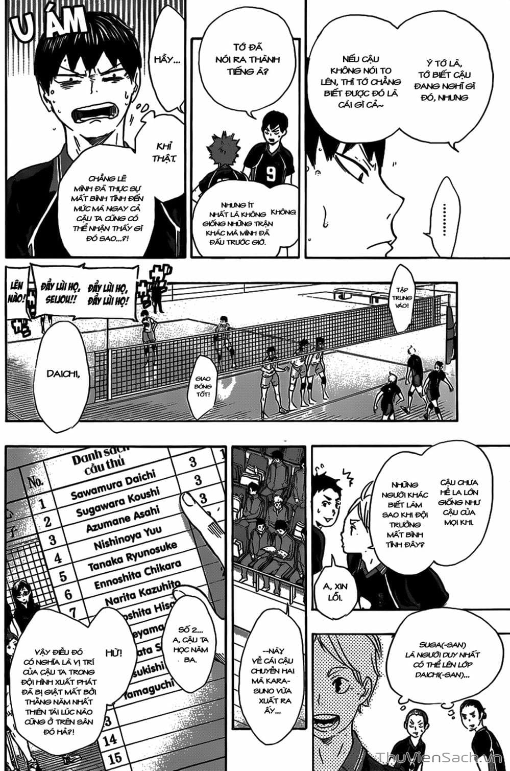 Truyện Tranh Vua Bóng Chuyền Haikyuu trang 6