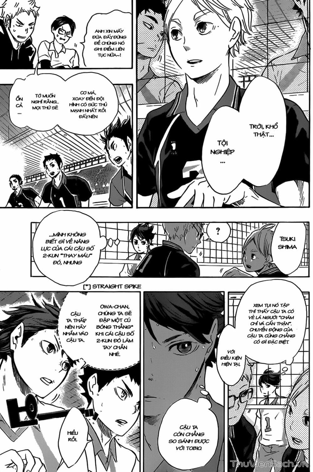 Truyện Tranh Vua Bóng Chuyền Haikyuu trang 6