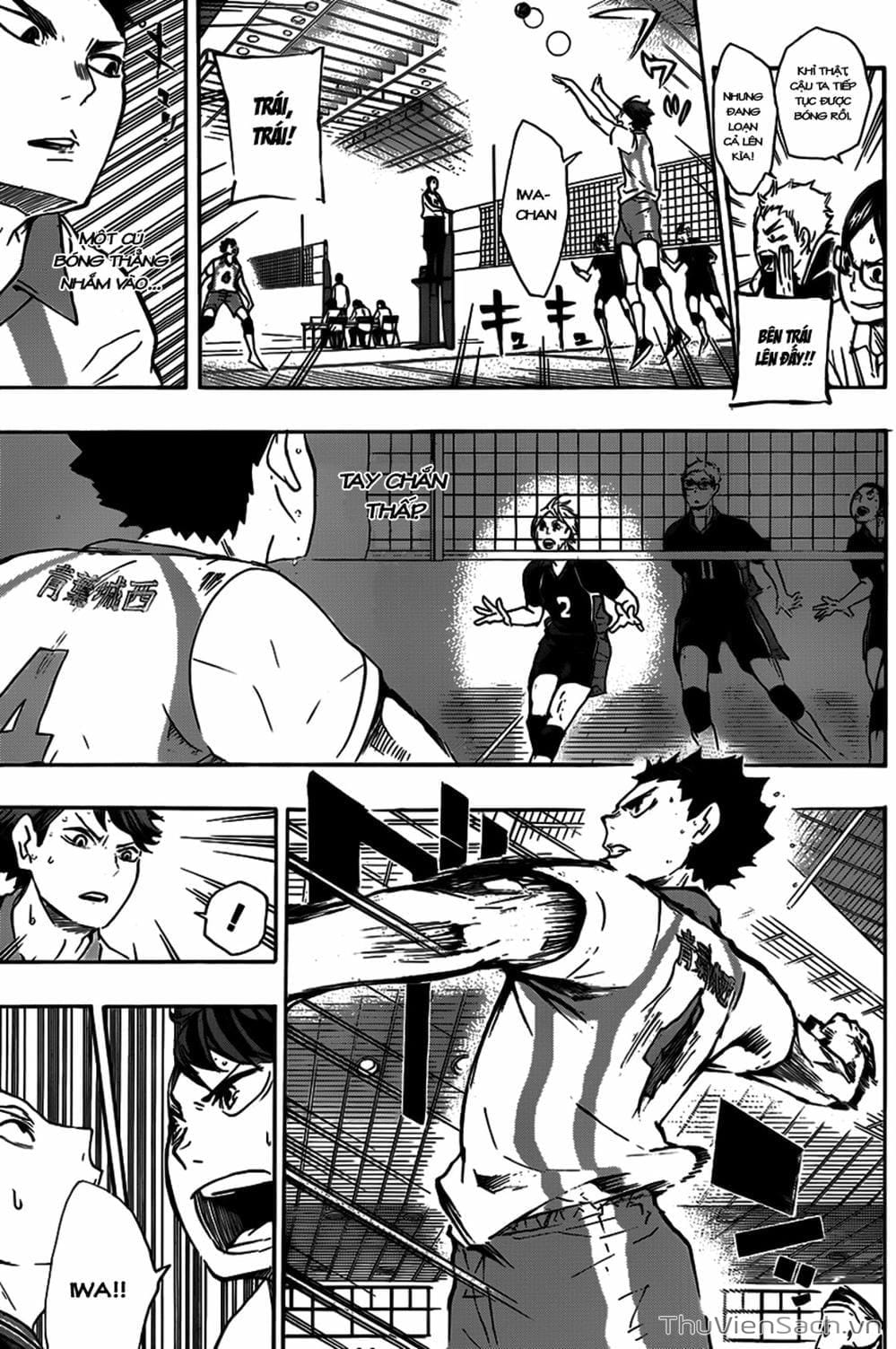 Truyện Tranh Vua Bóng Chuyền Haikyuu trang 6