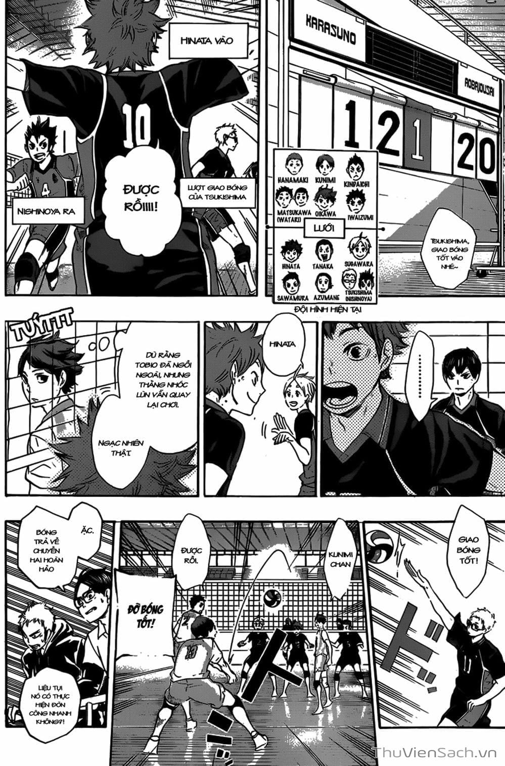 Truyện Tranh Vua Bóng Chuyền Haikyuu trang 6