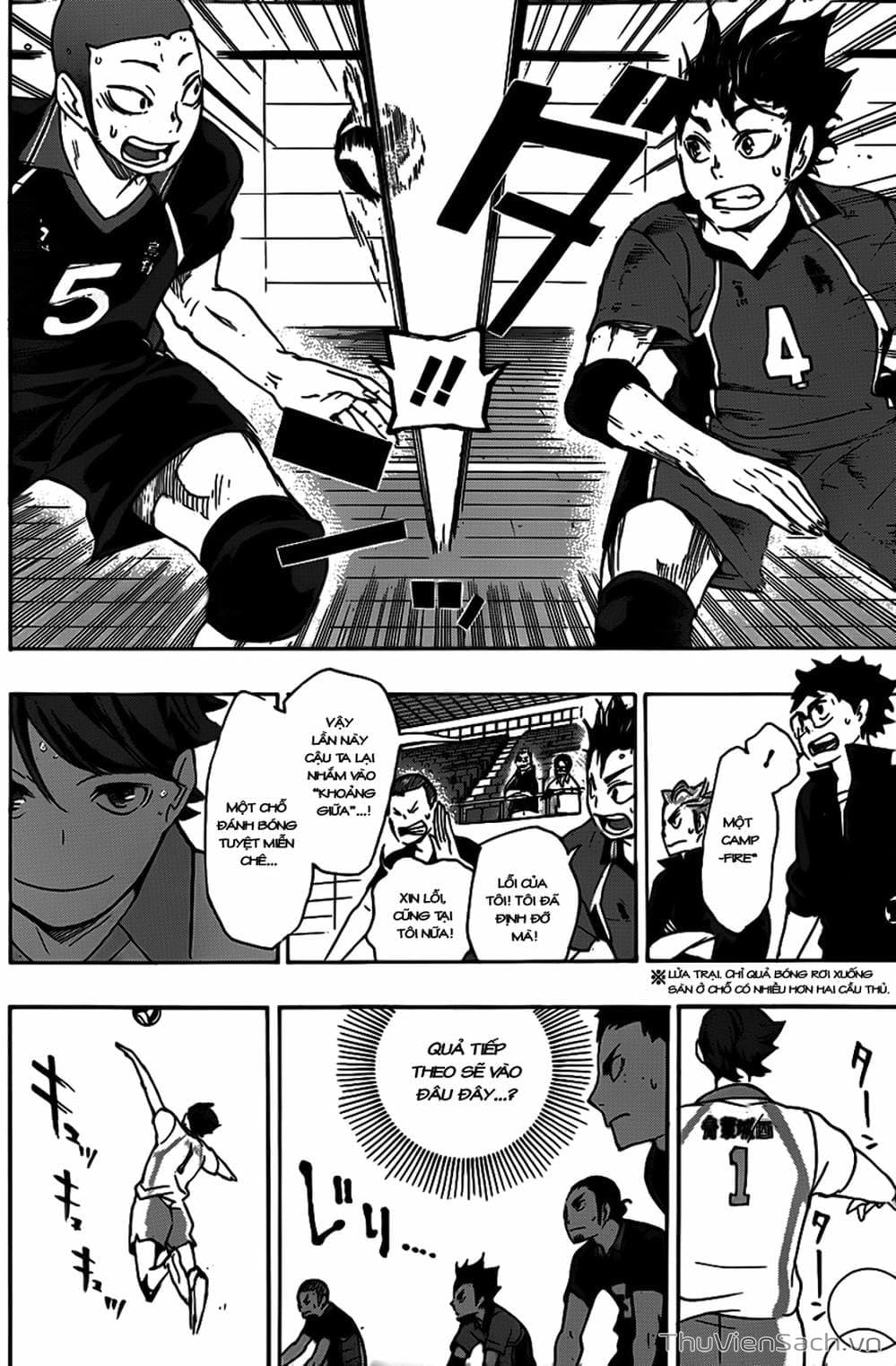 Truyện Tranh Vua Bóng Chuyền Haikyuu trang 6