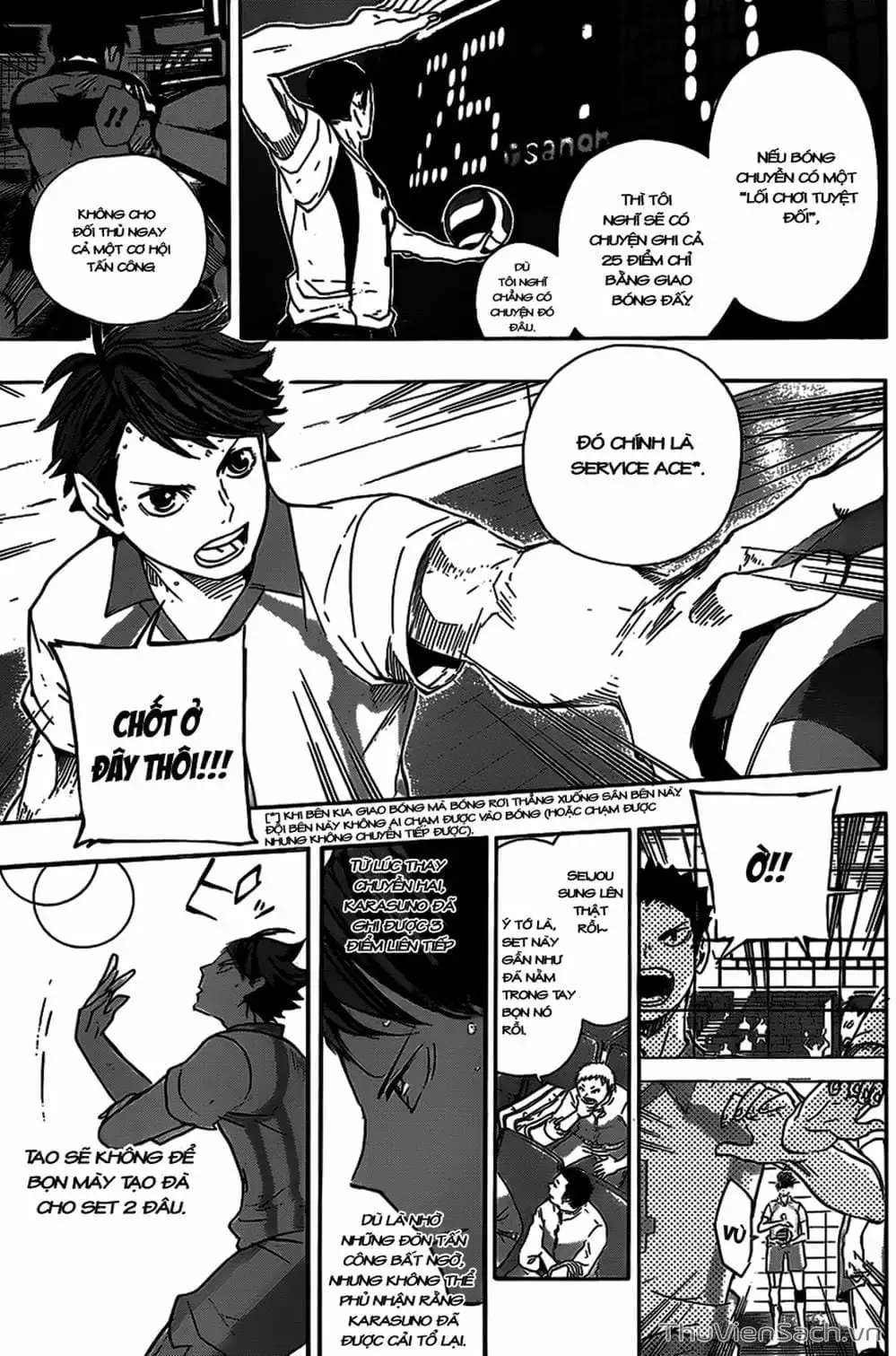 Truyện Tranh Vua Bóng Chuyền Haikyuu trang 6