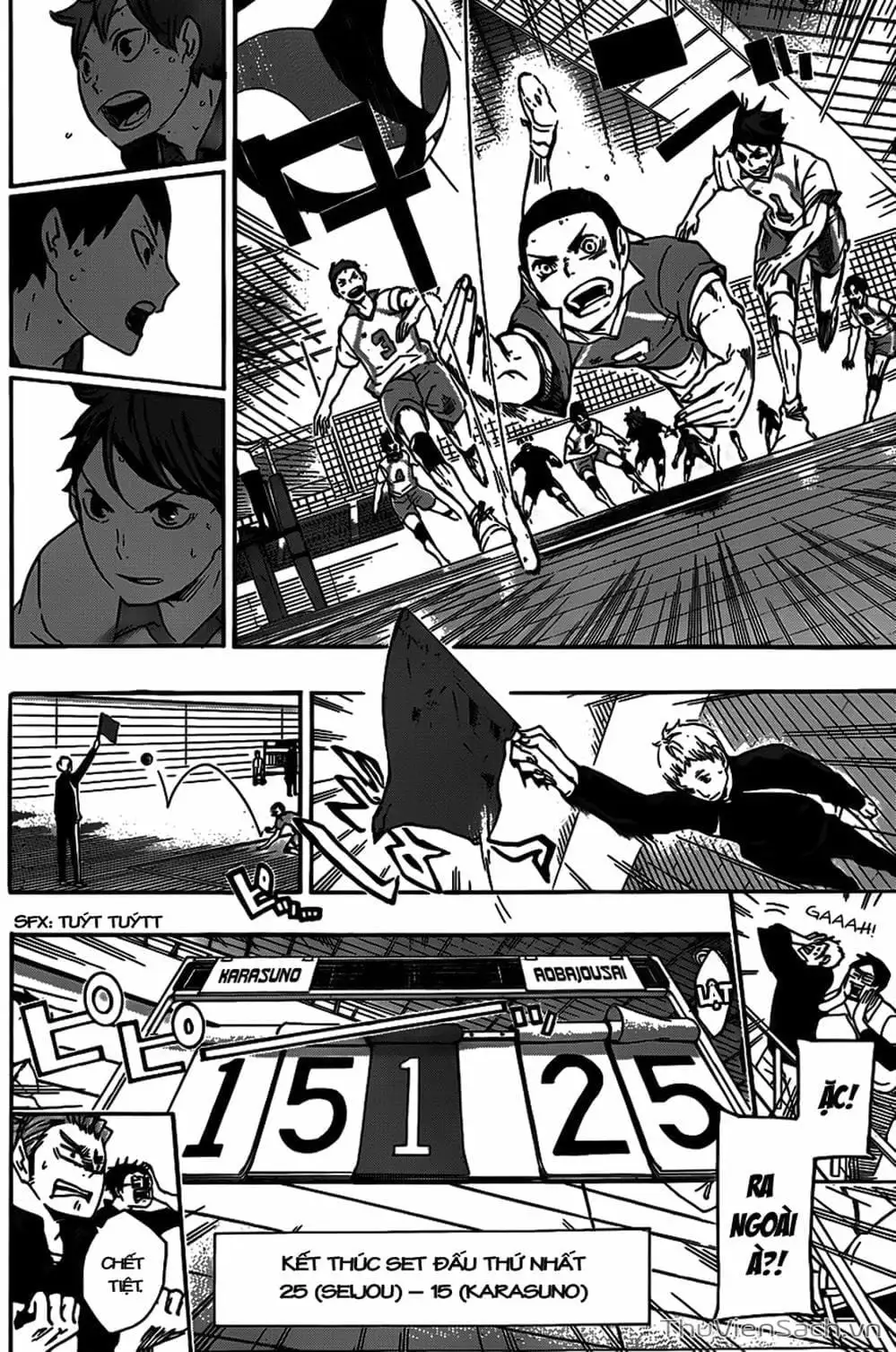 Truyện Tranh Vua Bóng Chuyền Haikyuu trang 6