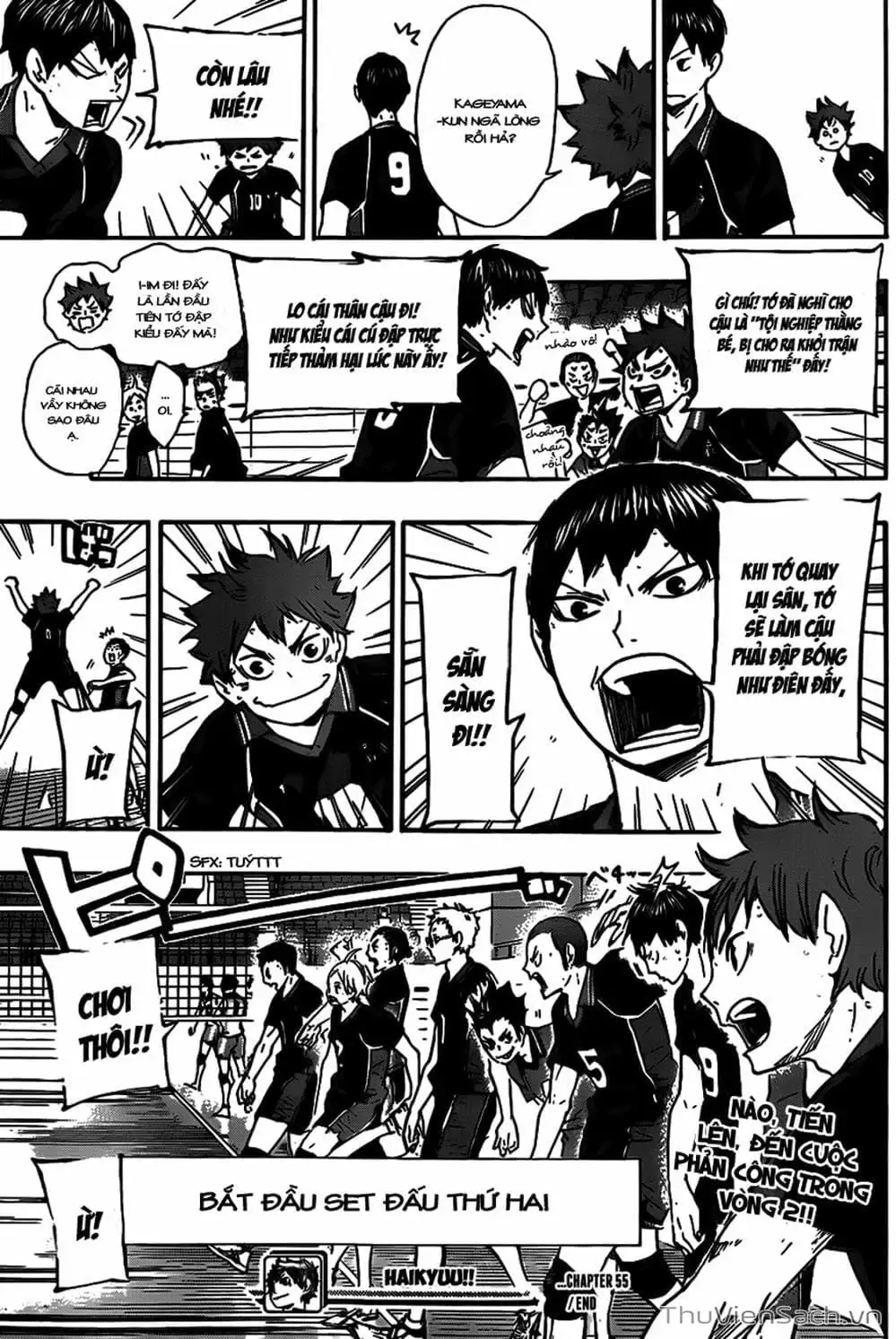Truyện Tranh Vua Bóng Chuyền Haikyuu trang 6