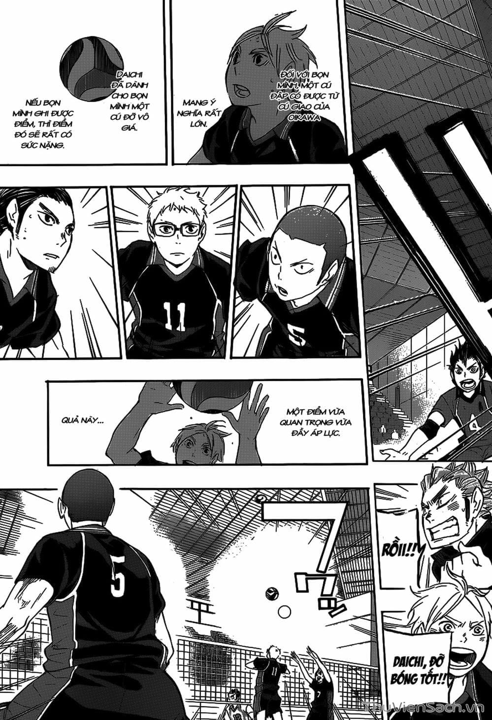 Truyện Tranh Vua Bóng Chuyền Haikyuu trang 6