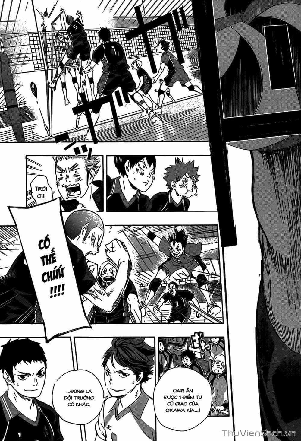 Truyện Tranh Vua Bóng Chuyền Haikyuu trang 6