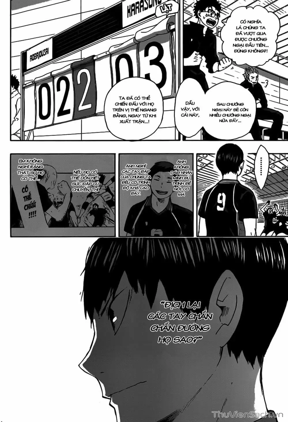 Truyện Tranh Vua Bóng Chuyền Haikyuu trang 6