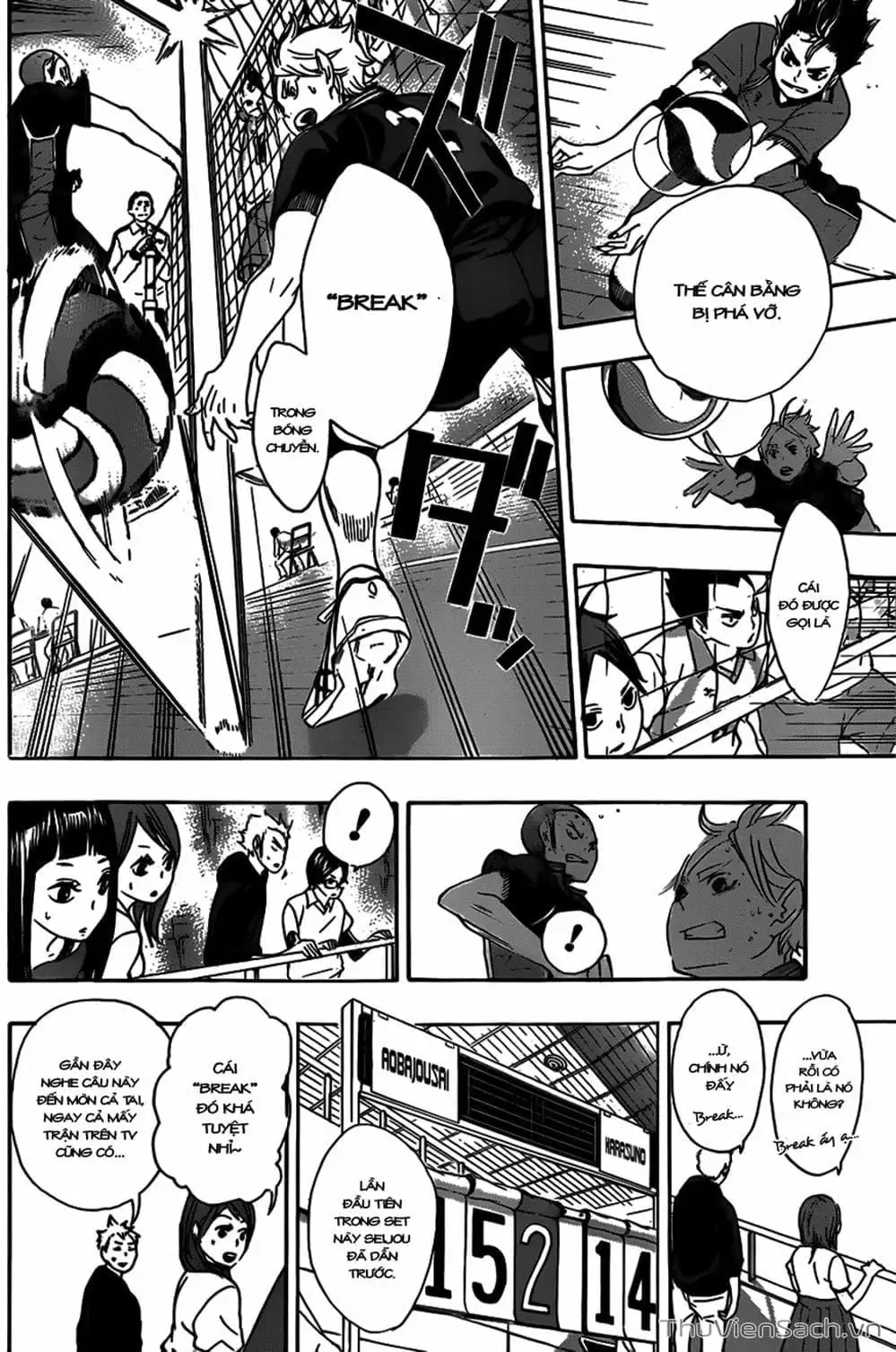 Truyện Tranh Vua Bóng Chuyền Haikyuu trang 6