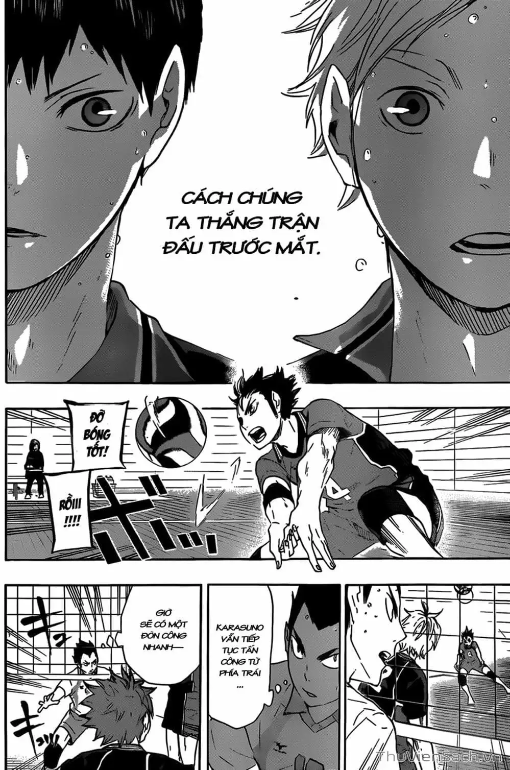 Truyện Tranh Vua Bóng Chuyền Haikyuu trang 6