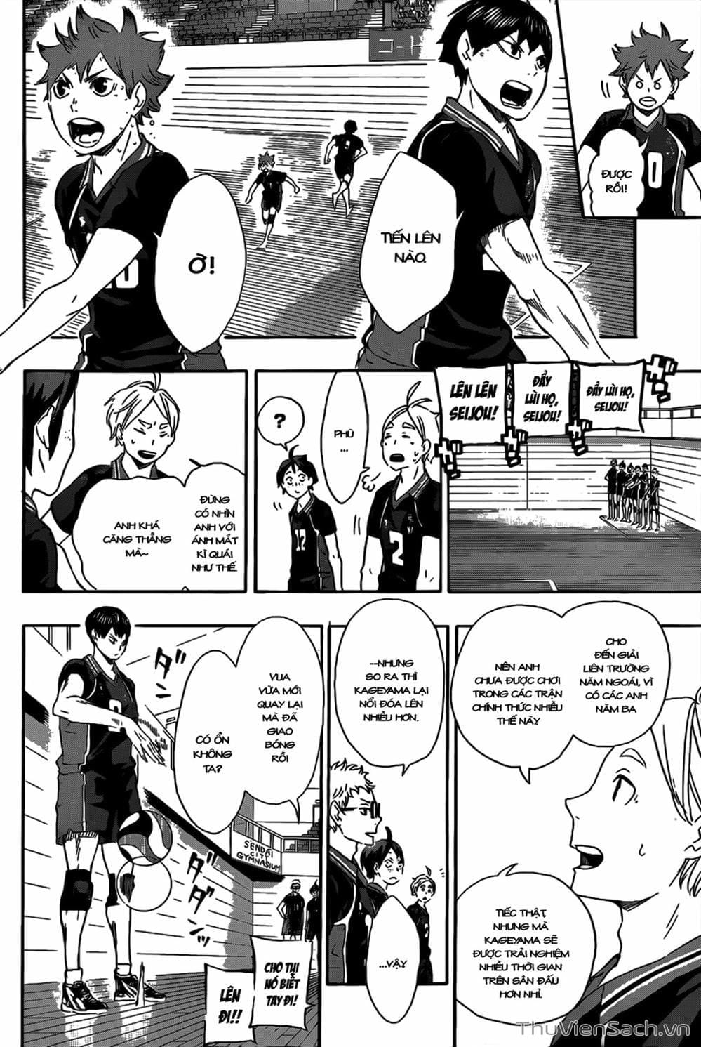 Truyện Tranh Vua Bóng Chuyền Haikyuu trang 6