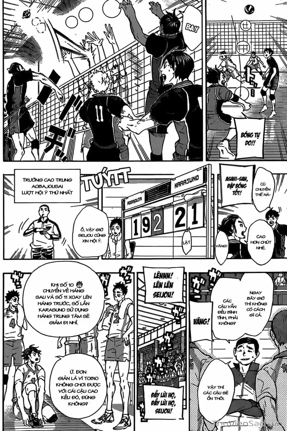 Truyện Tranh Vua Bóng Chuyền Haikyuu trang 6
