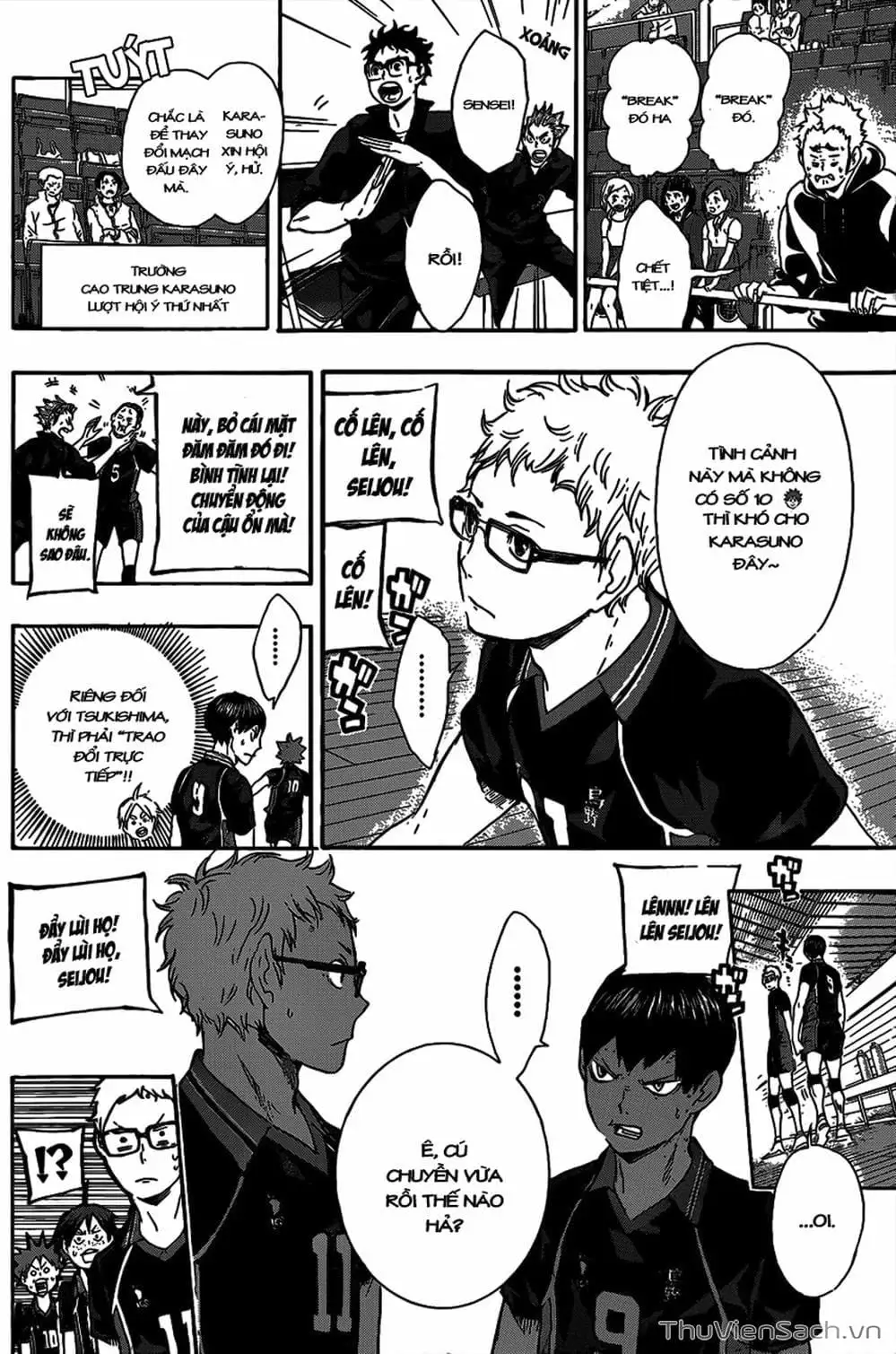 Truyện Tranh Vua Bóng Chuyền Haikyuu trang 6