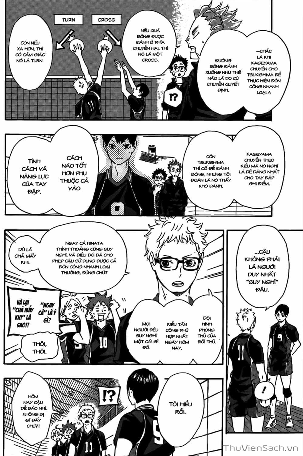 Truyện Tranh Vua Bóng Chuyền Haikyuu trang 6