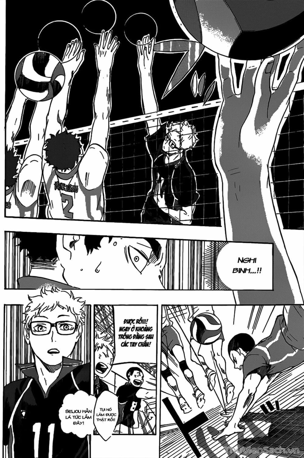 Truyện Tranh Vua Bóng Chuyền Haikyuu trang 6