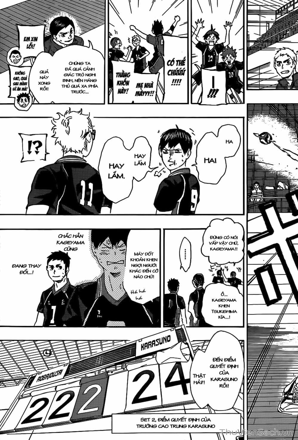 Truyện Tranh Vua Bóng Chuyền Haikyuu trang 6