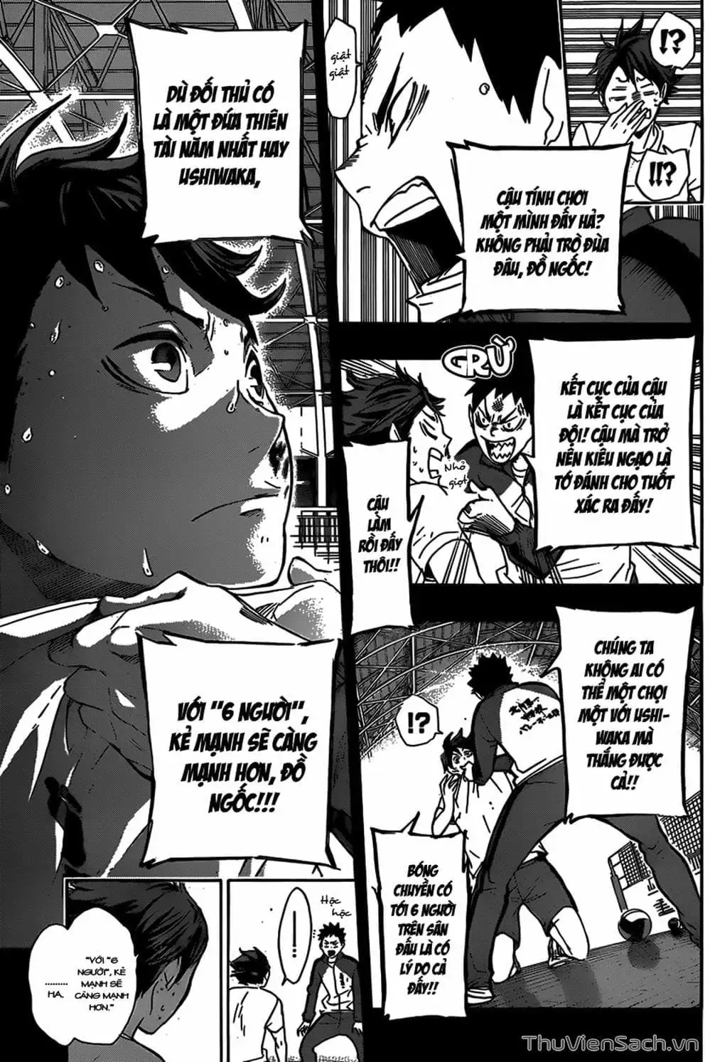 Truyện Tranh Vua Bóng Chuyền Haikyuu trang 6