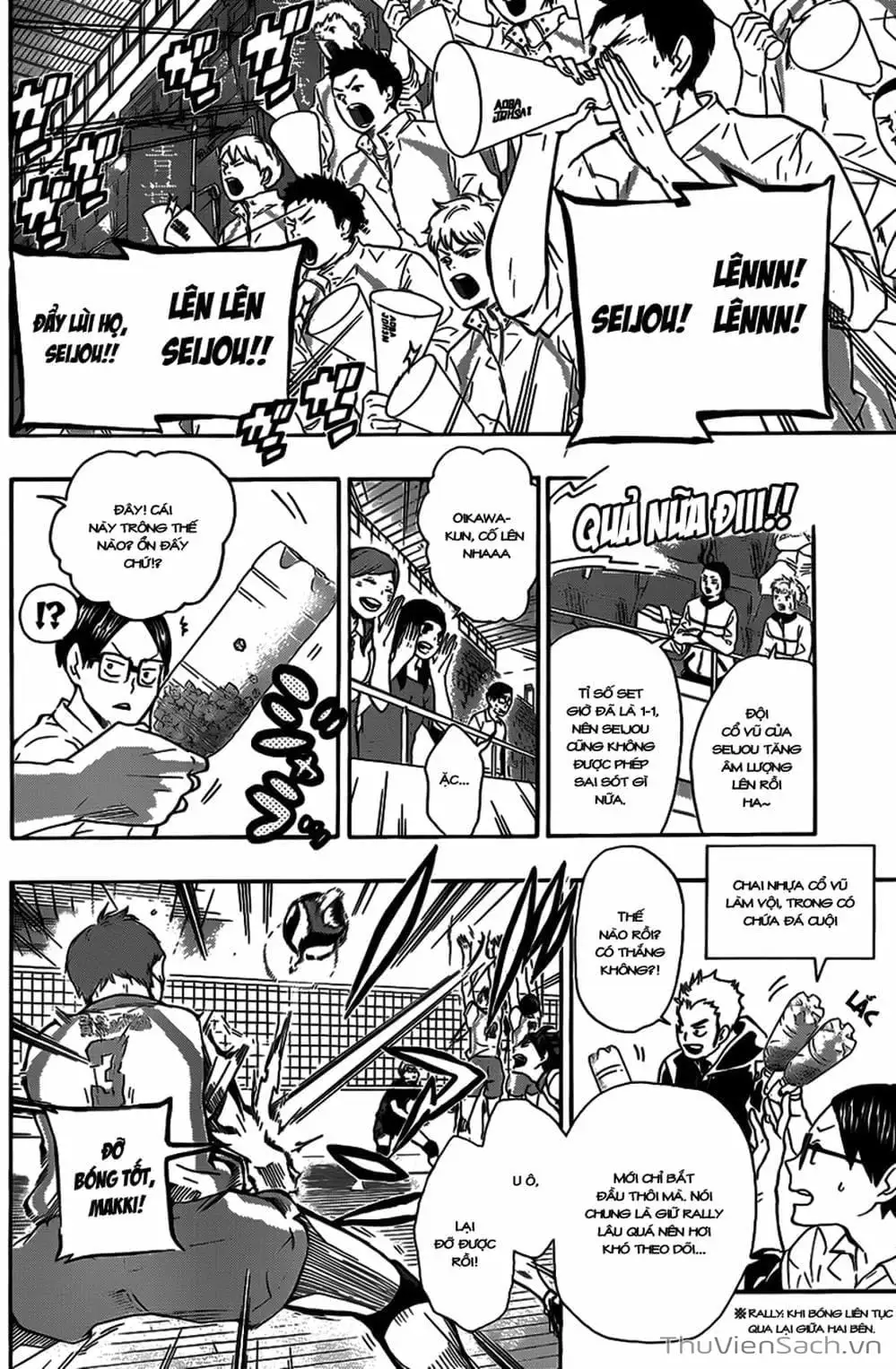 Truyện Tranh Vua Bóng Chuyền Haikyuu trang 6