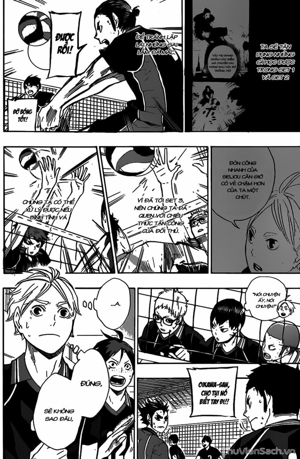 Truyện Tranh Vua Bóng Chuyền Haikyuu trang 6